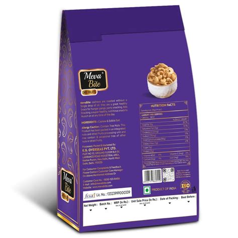 Premium Natural Roasted Cashew Nuts - Kaju (Big Size) | Roasted and Salted