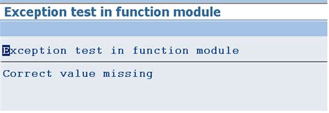 SAP Function Module Error Handling 的图像结果