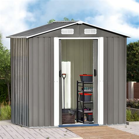 Buy Livspace Backyard Storage Sheds 6 x 4 FT Bike Shed Garden Shed ...