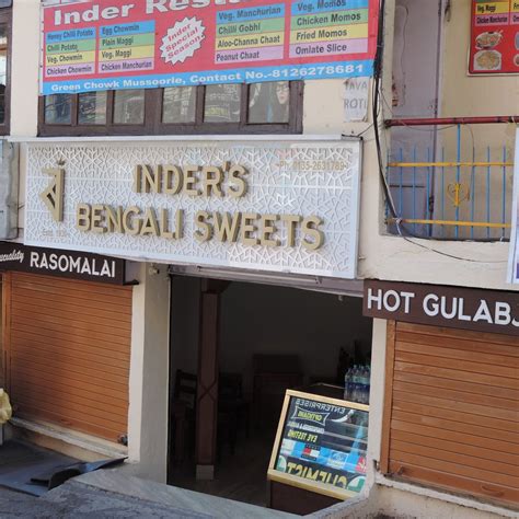 INDER'S BENGALI SWEETS MUSSOORIE - Restaurant Reviews, Phone Number ...