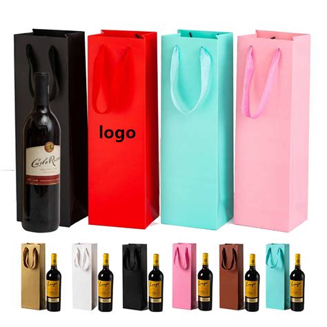 Kraft Paper Single Wine Bottle Bag – Promotional items supplier