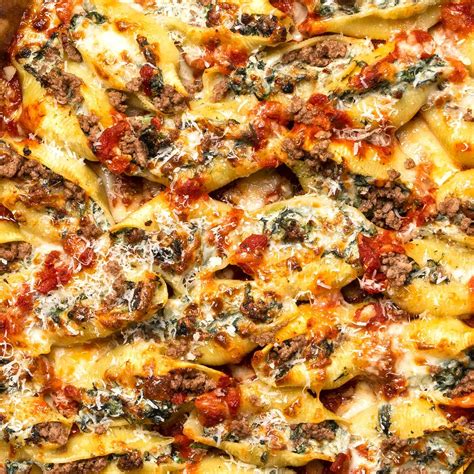 Stuffed shells beef – Artofit