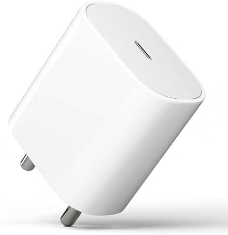 Portronics Adapto 20 Type C 20w Charger for Android,iPhone 14/14 Plus ...