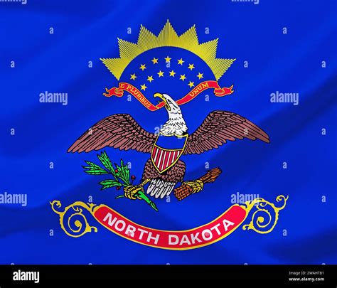 Flag state north dakota dakota hi-res stock photography and images - Alamy