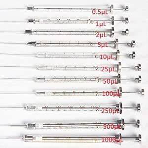 DONLAB Manual Microliter Syringe, 1μL, Blunt Tip : Amazon.in ...