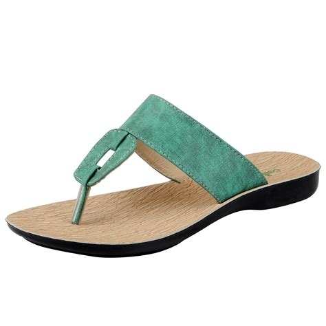 Bata Women 571-7510 Green Slippers(41) : Amazon.in: Fashion