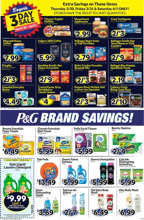 Boyer's Food Markets Ad Circular - 03/26 - 04/01/2023 | Rabato