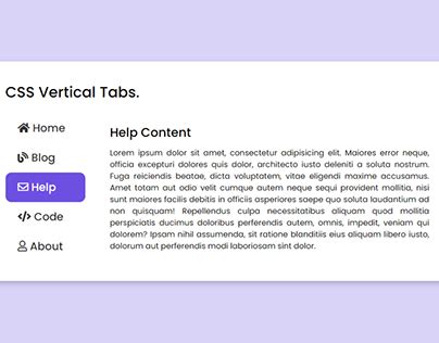 Image result for CSS Tab Style Div
