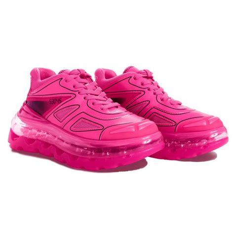 だけあって SHOES 53045 Bunp’Air スニーカーneon mix colorの通販 by 53045 ｜ラクマ エアフォー ...