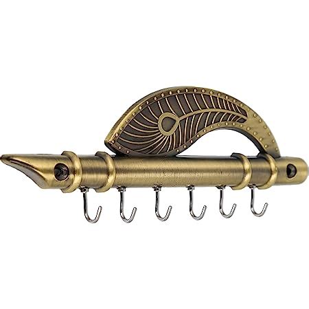 eCraftIndia Lord Krishna Wrought Iron Key Holder (25 cm x 1 cm x 18 ...