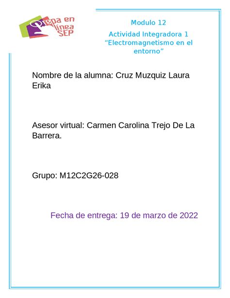 Image result for Modulo 12 Semana 1