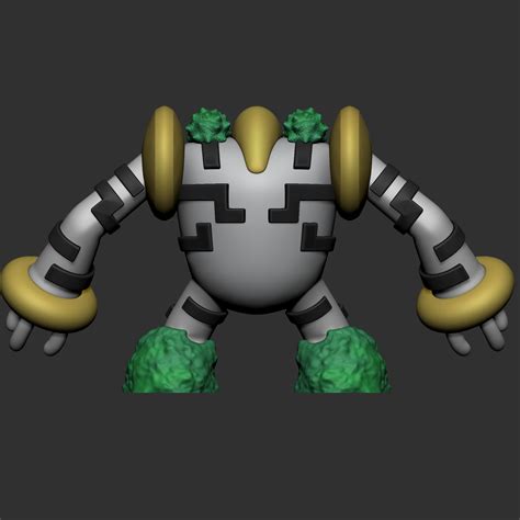Archivo STL regigigas pokemon・Plan de impresión en 3D para descargar・Cults