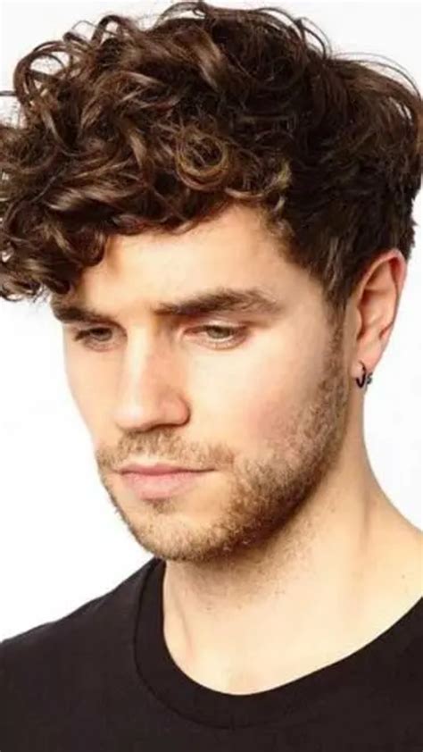 Male Haircut Long Fringe