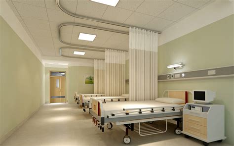 人民医院室内装修设计案例效果图_岚禾装饰设计