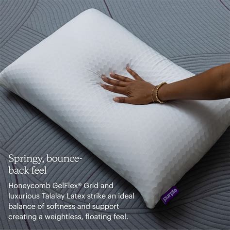 Purple Harmony Pillow | The Greatest Pillow Ever Invented, Hex Grid, No ...