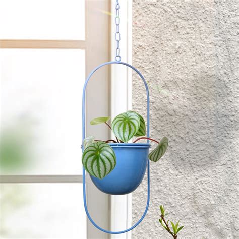 Buy HOMESAKE Metal Hanging Planter from Homesake at just INR 5600.0