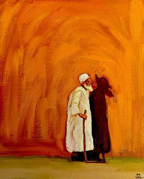 Companion original oil painting | Safia Latif