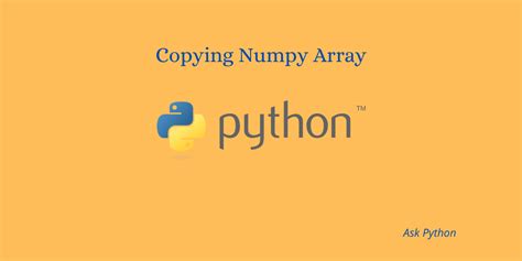 Image result for Copy One Array to Other Python