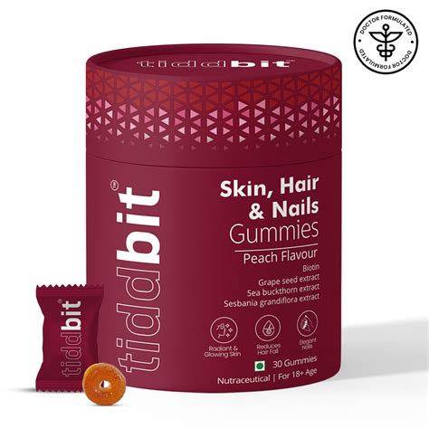 Gummies for Hair Growth | Gummy for Nails and Hair – Tiddbit