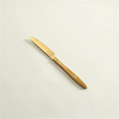 Elio Table Knife Set Of 6 Gold – Home4u