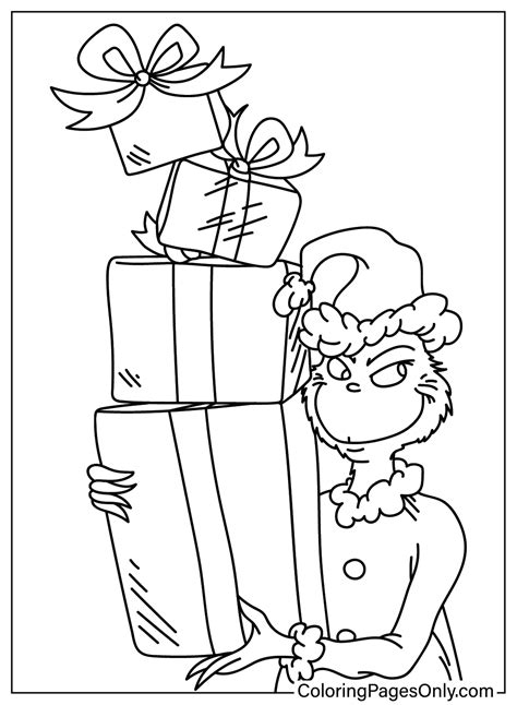 101 Grinch Coloring Pages - ColoringPagesOnly.com
