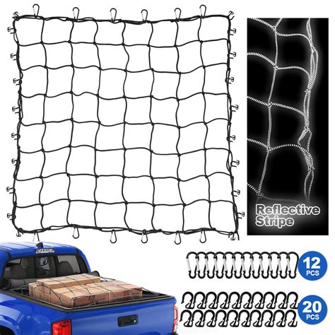 Suparee Truck Bed Cargo Net For Toyota Tacoma Short Bed | Desertcart INDIA