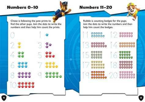 Paw Patrol First Counting Activity Book: Get ready India | Ubuy