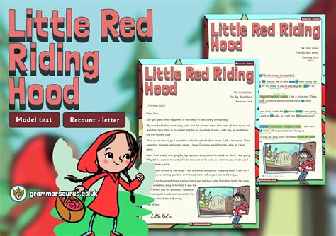 Year 1 Model Text - Recount - Letter - Little Red Riding Hood ...