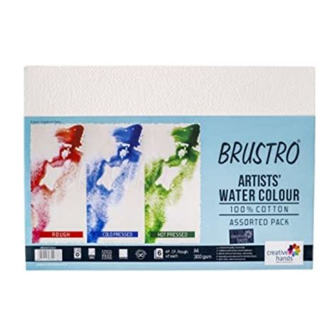 Brustro Artists Water colour Papers – SCOOBOO
