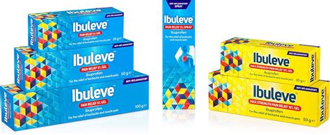 Buy Ibuleve Max Strength Pain Relief 10% Ibuprofen Gel, Maximum ...