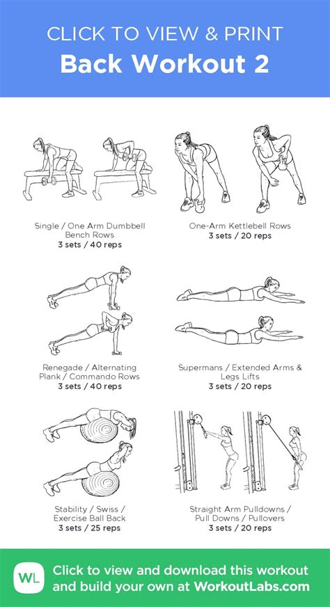 Image result for Workout Back Routine