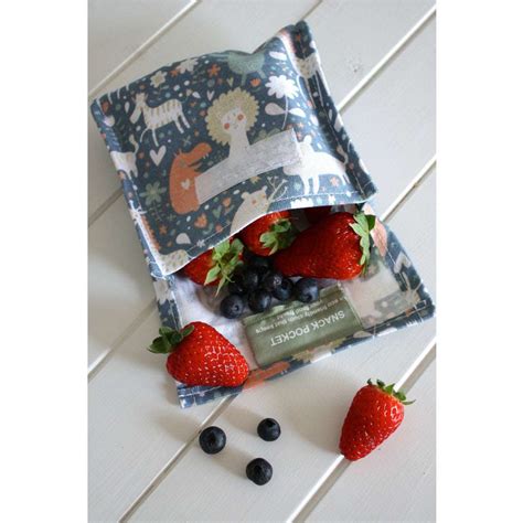 Reusable Snack Pouches - Little Earth Nest