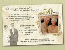 50th Anniversary Wedding Invitations by Golden Letters On White Or 50th Wedding Anniversary 50th Anniversary Wedding Invitations