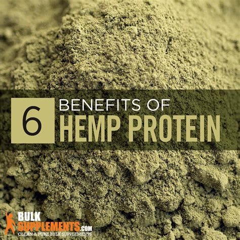 Hemp Protein: Benefits, Side Effects & Dosage