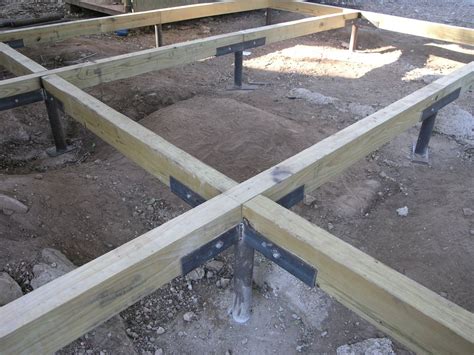 Pier And Beam Foundation Construction Methods