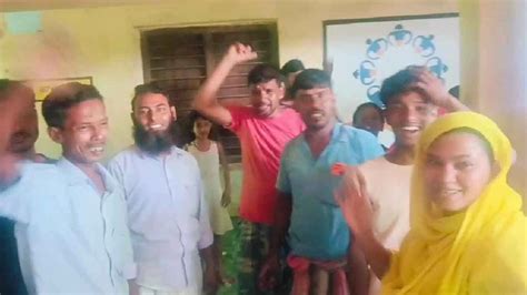 Villagers of Murshidabad locked the gate of a school in protest against ...