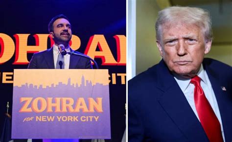 "He Should Be Very Nice To Me": Trump On Zohran Mamdani's "Angry" Speech