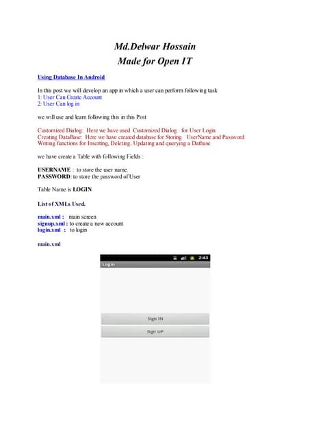 Image result for Android Database Tutorial