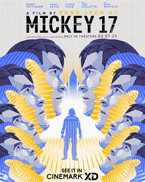 Mickey 17 CineMark XD poster op MoviePulp