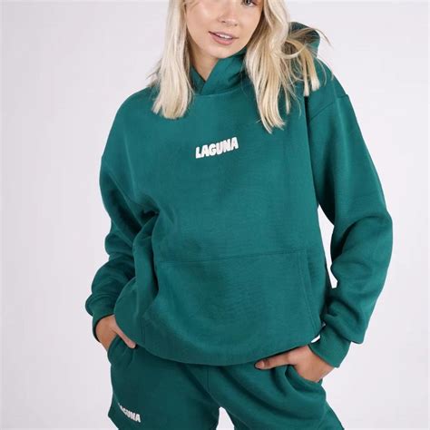 Laguna co pine hoodie Size s Pre-owned but good... - Depop