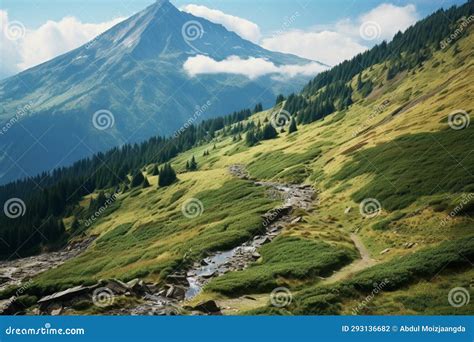 The Rocky Mountains a Testament To Earths Ancient Geological History Stock Illustration ...