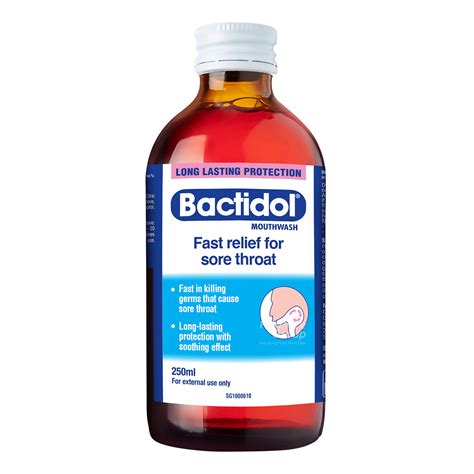 Bactidol Mouthwash - Anti Bacterial Plus Anti Fungal | NTUC FairPrice