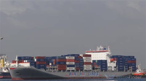 WAN HAI 356, Container Ship - Details and current position - IMO ...