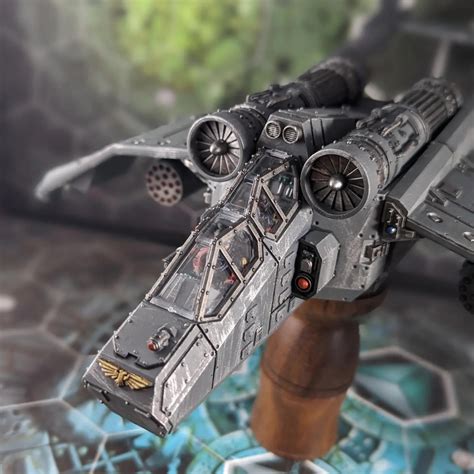 Valkyrie painted up for commission : r/Warhammer