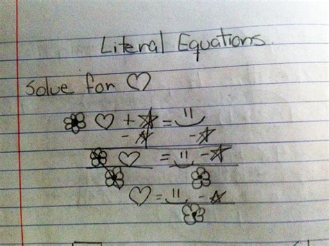 Math Dyal: Lovin' Literal Equations