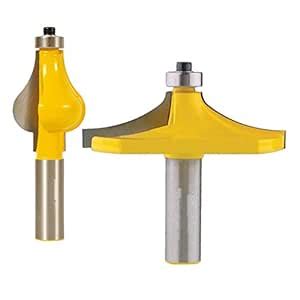 Anbau 2Pieces Handrail Router Bit Set - Standard/Flute 1/2" Shank ...