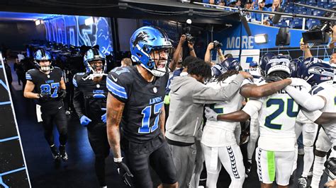 First look: Lions debut new black uniforms against Seahawks on Monday ...