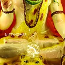 NiftyHomes Enchanted Shiva Water Fountain - Resin Hand-Made 4.5 ft ...