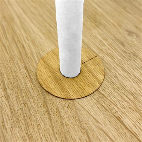 Natural Finished Oak Pipe Covers for Solid, Engineered Wood & Laminate ...