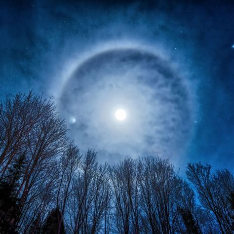 Ring Around The Moon Spiritual Meaning - Awakening State